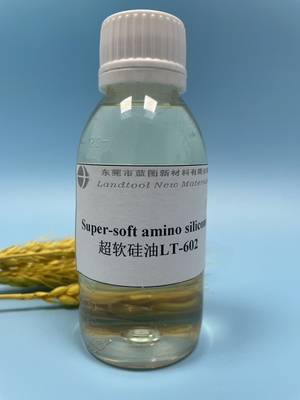Liquido amminico dell'olio siliconico, Handfeel liscio e spesso del silicone funzionale amminico per i tessuti