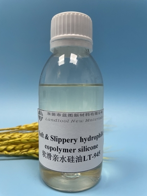 Emolliente lanuginoso idrofilo contento attivo del silicone di 45%