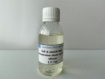 Emulsione di silicone del copolimero del contenuto di solidi di 40% con Handfeel liscio morbido