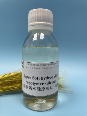 Corpulenza di morbidezza dell'olio siliconico di Pale Yellow Transparent Viscous Liquid buona