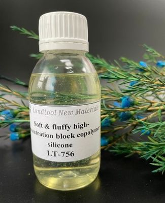 Olio siliconico ternario del blocco, piccolo emolliente del tessuto del silicone del peso molecolare