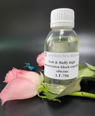 Olio siliconico ternario del blocco, piccolo emolliente del tessuto del silicone del peso molecolare