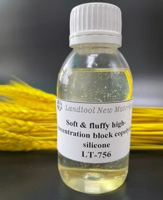 Olio siliconico ternario del blocco, piccolo emolliente del tessuto del silicone del peso molecolare